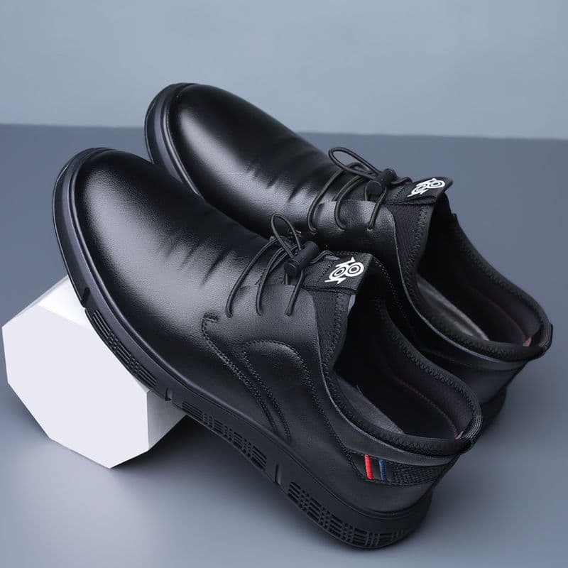 image-Men's Business Driving Soft Leather Casual Shoes