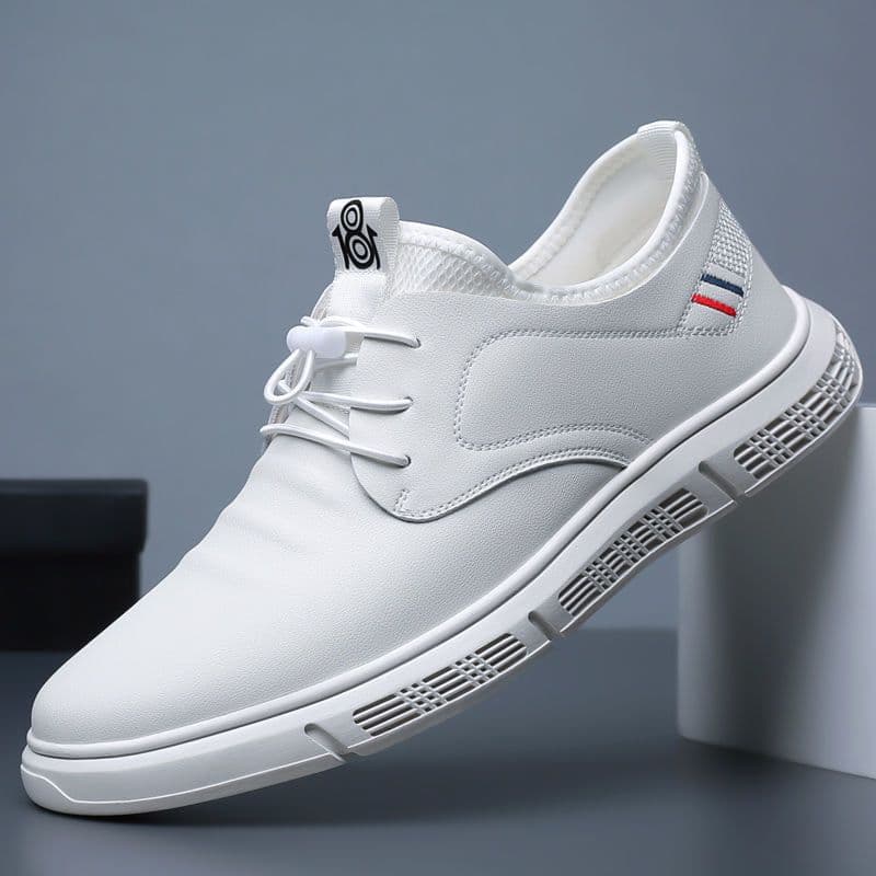 image-Men's Business Driving Soft Leather Casual Shoes
