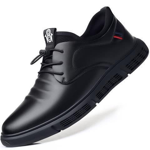 image-Men's Business Driving Soft Leather Casual Shoes