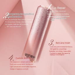 image-Color-changing Lipstick Pink Ripple Gilding Limit Lip Balm Nourishing And Hydrating