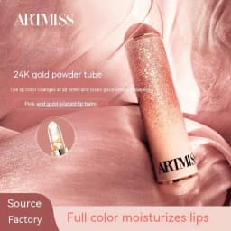 image-Color-changing Lipstick Pink Ripple Gilding Limit Lip Balm Nourishing And Hydrating