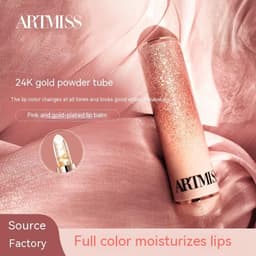 image-Color-changing Lipstick Pink Ripple Gilding Limit Lip Balm Nourishing And Hydrating