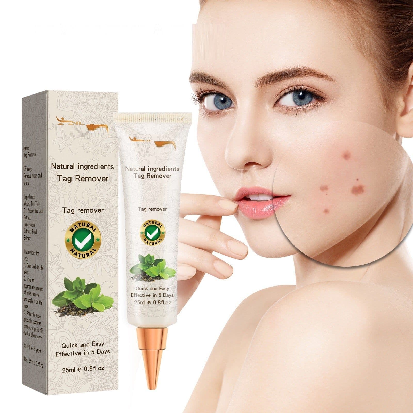 image-Skin Cleansing Black Mole Wart Ointment Hand And Foot Face Armpit Flesh Bump Neck Care Cream