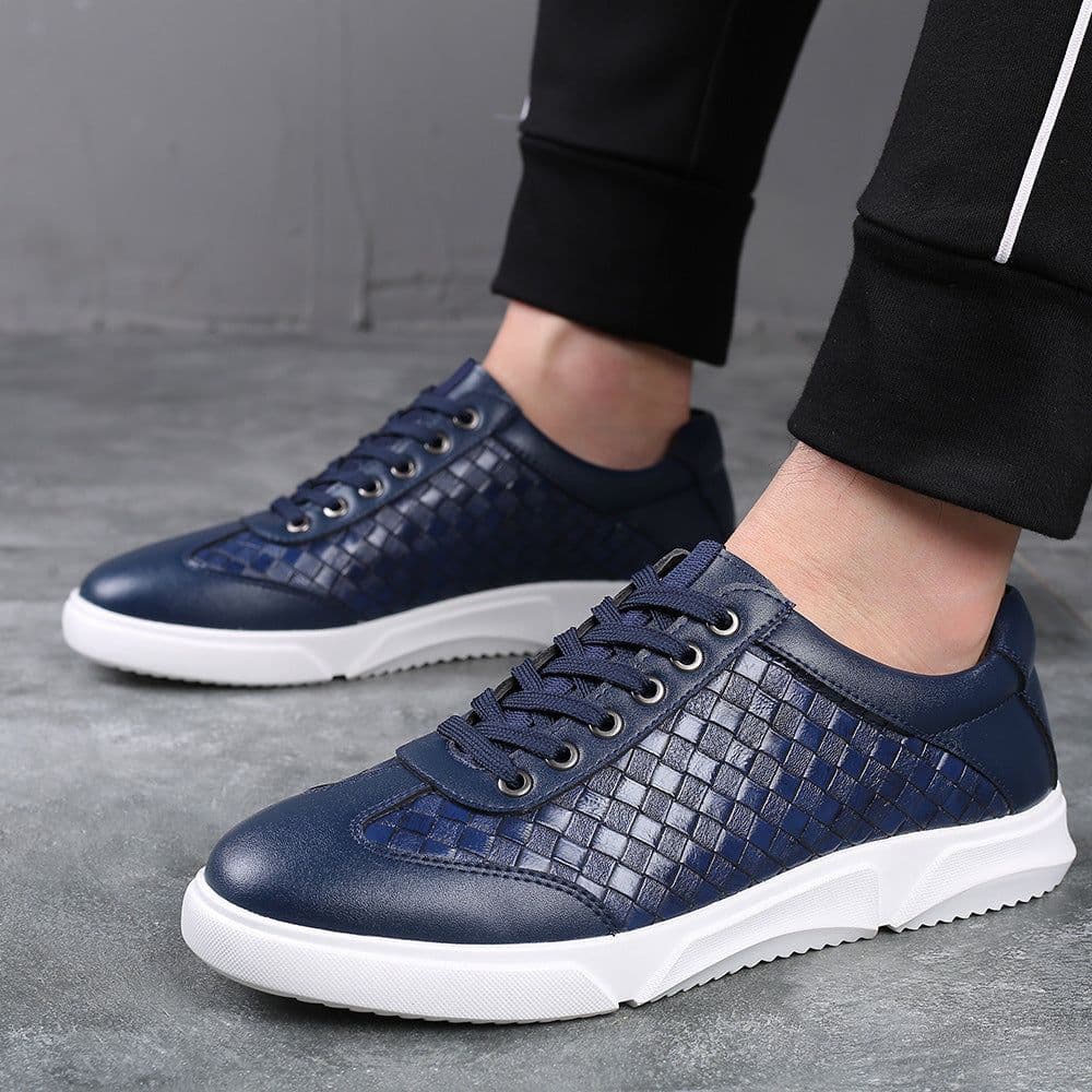 image-New Men's Large Size Casual Sneakers Trendy Wild White Shoes