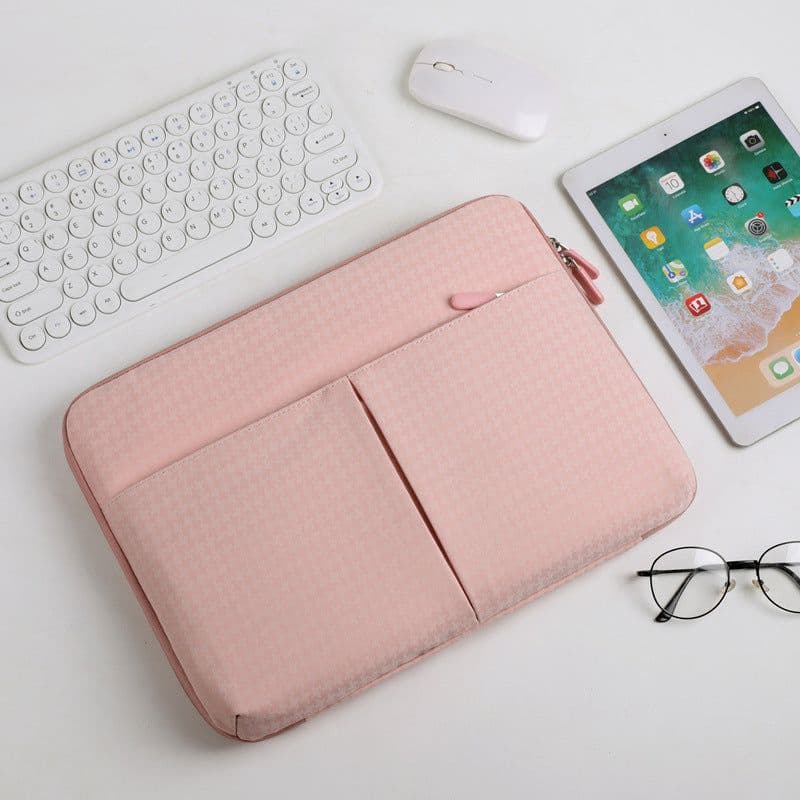 image-Korean Girl Heart Tablet Laptop Storage Protective Cover Bag
