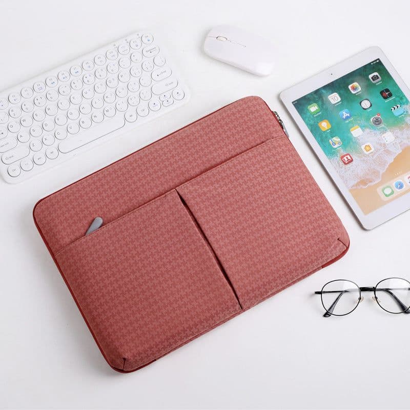 image-Korean Girl Heart Tablet Laptop Storage Protective Cover Bag