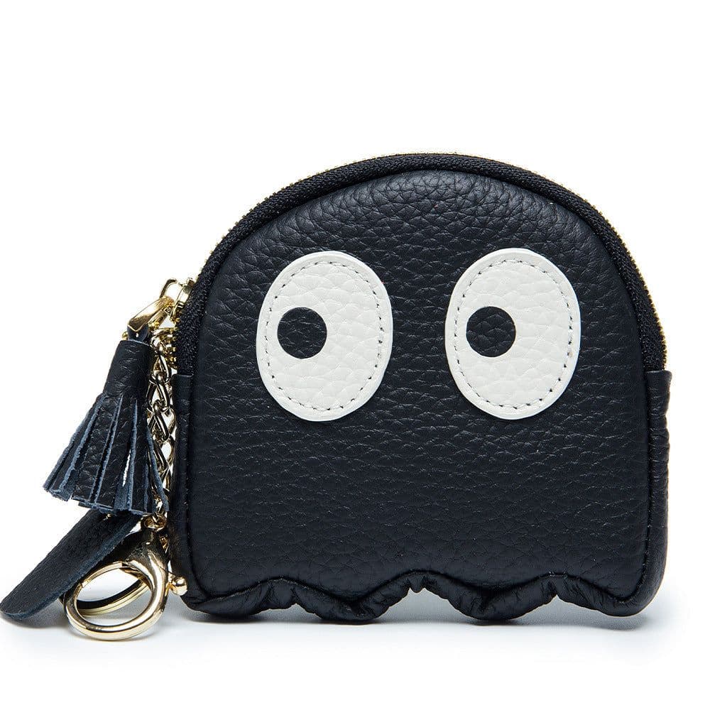 image-Genuine Leather Coin Purse Mini Cute Cowhide Coin Bag