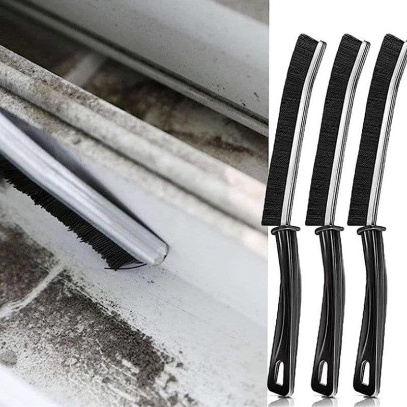 image-Durable Grout Gap Cleaning Brush Kitchen Toilet Tile Joints Dead Angle Hard Bristle Cleaner Brushes For Shower Floor Line