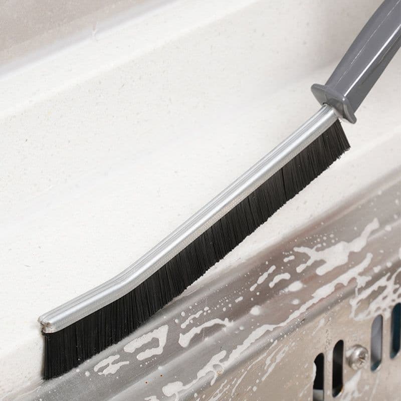 image-Durable Grout Gap Cleaning Brush Kitchen Toilet Tile Joints Dead Angle Hard Bristle Cleaner Brushes For Shower Floor Line
