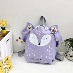 image-Cartoon Large Capacity Lightweight Girl's Backpack Ins Female