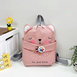 image-Cartoon Large Capacity Lightweight Girl's Backpack Ins Female