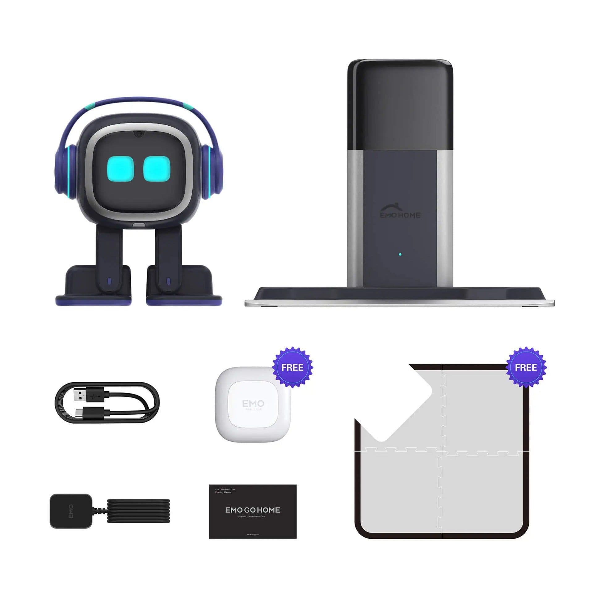 image-Robot Toy Desktop Voice Recognition Emotion Ai Communication Intelligent Children Accompany Interactive Electronic Pet