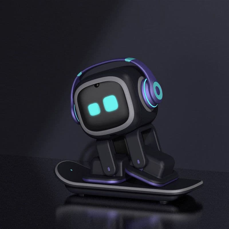 image-Robot Toy Desktop Voice Recognition Emotion Ai Communication Intelligent Children Accompany Interactive Electronic Pet