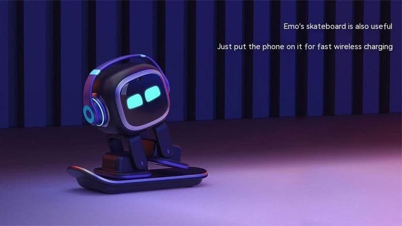 image-Robot Toy Desktop Voice Recognition Emotion Ai Communication Intelligent Children Accompany Interactive Electronic Pet