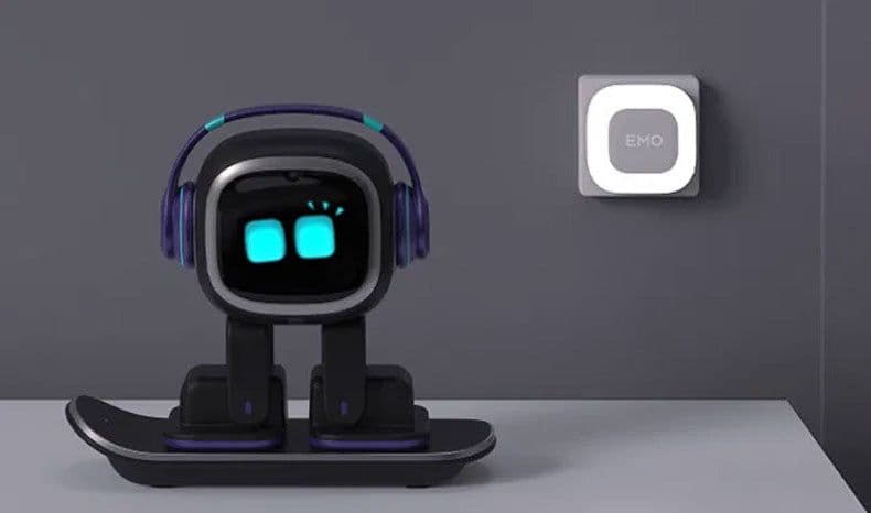 image-Robot Toy Desktop Voice Recognition Emotion Ai Communication Intelligent Children Accompany Interactive Electronic Pet