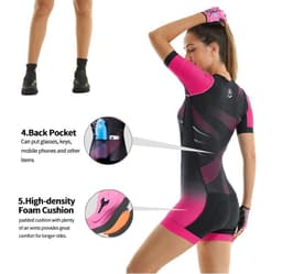 image-Bicycle Sportswear One-piece Summer Women's