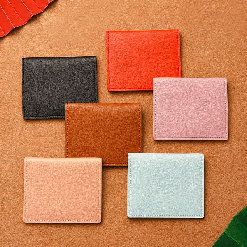 image-Women's Card Holder Ultra-thin Compact Bank ID Card Holder