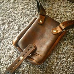 image-Men's Fashion Outdoor Retro Strap Underarm Satchel