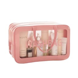 image-Large Capacity Dry Wet Separation Washing And Makeup Bag Portable