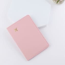 image-Leather Document Package Travel Protective Case Passport Case