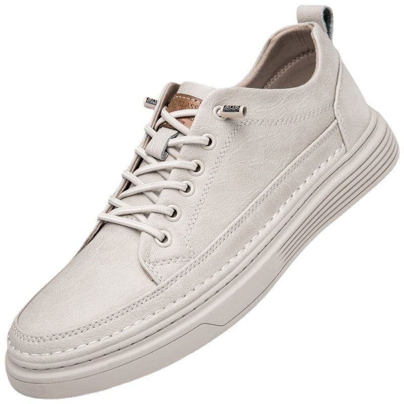 image-Summer New Breathable Soft Bottom Lightweight Sneakers Men's Retro Hole Casual Sneakers