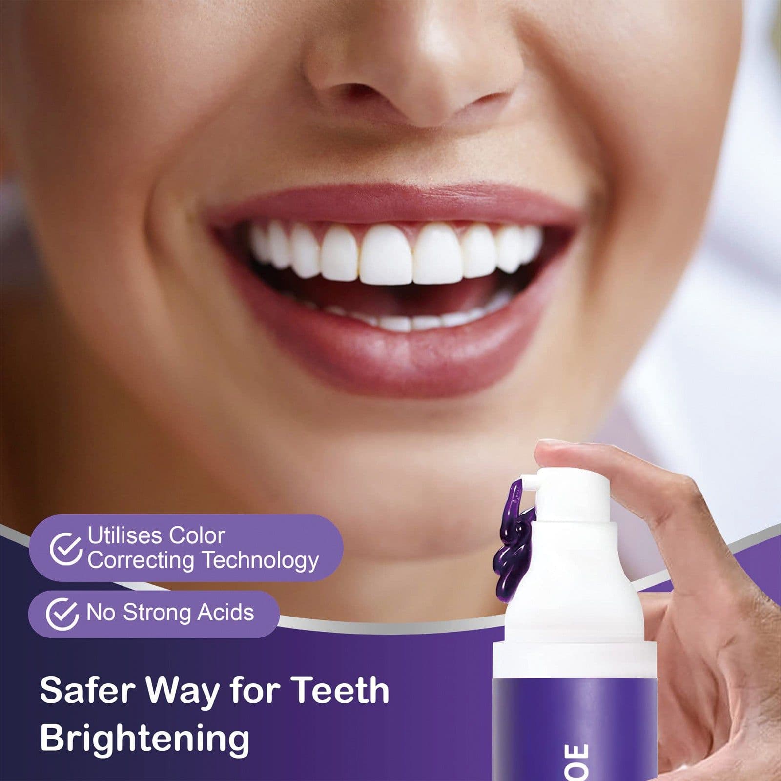 image-Teeth Cleaning Mousse Anti-moth Cleaning Yellow Teeth Tartar Breath Fresh Brightening White Beautiful Tooth Toothpaste