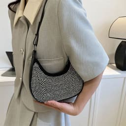 image-One Shoulder Underarm Bag Advanced Texture Niche Crossbody