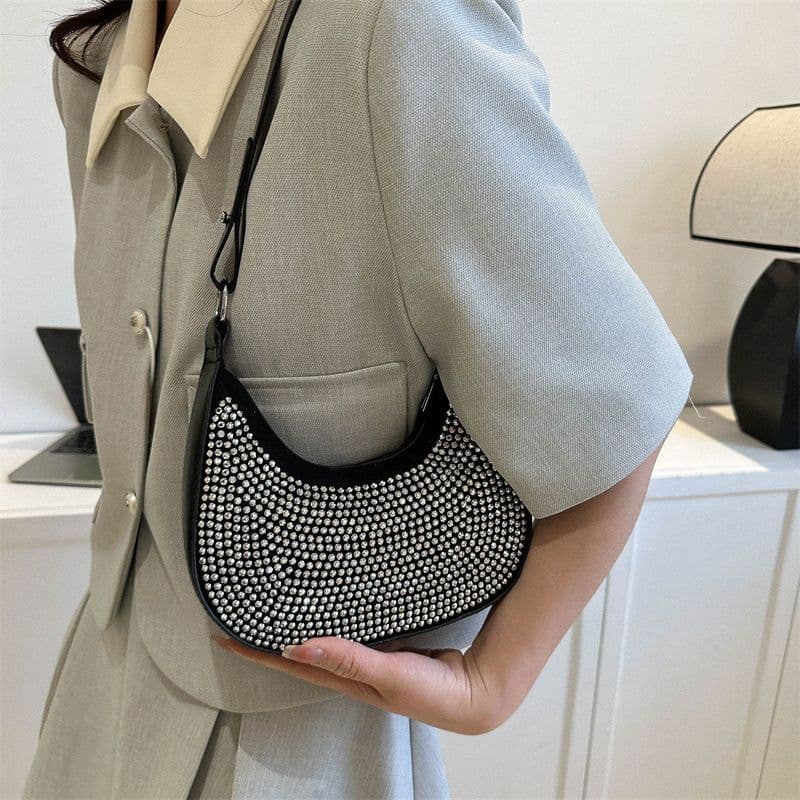 image-One Shoulder Underarm Bag Advanced Texture Niche Crossbody