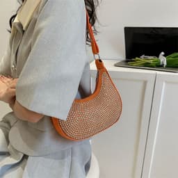 image-One Shoulder Underarm Bag Advanced Texture Niche Crossbody