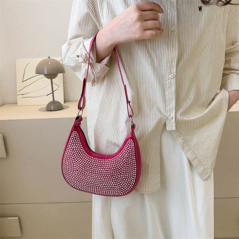 image-One Shoulder Underarm Bag Advanced Texture Niche Crossbody