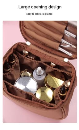 image-Makeup Large Capacity Portable Travel Toiletry Bag
