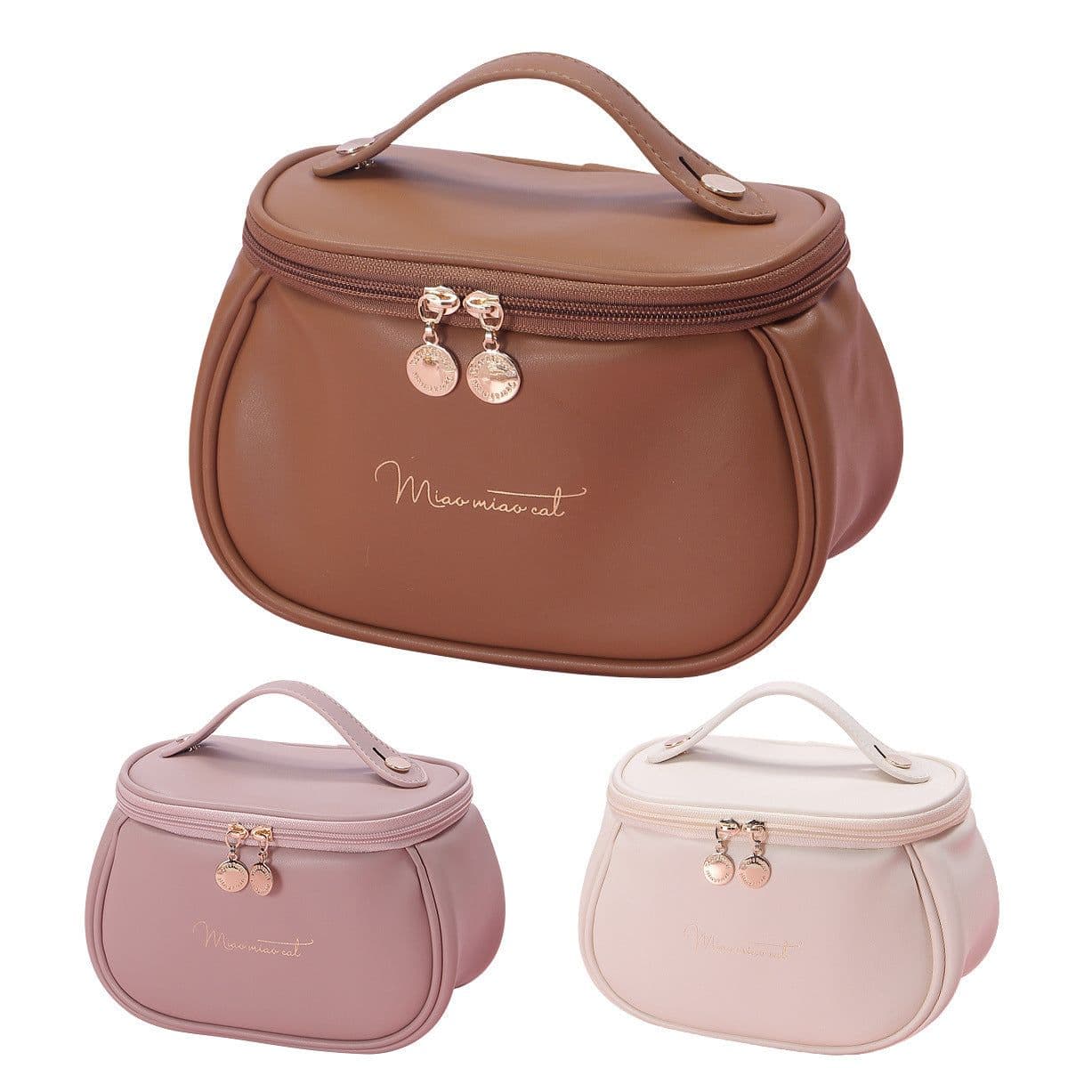 image-Makeup Large Capacity Portable Travel Toiletry Bag