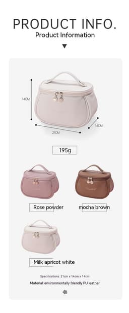 image-Makeup Large Capacity Portable Travel Toiletry Bag