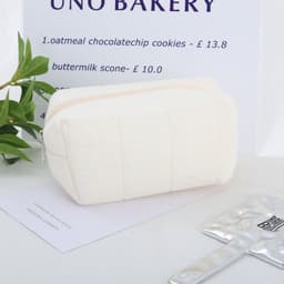 image-Japanese Good-looking Pillow Cosmetic Bag Large Capacity Storage Stationery Box
