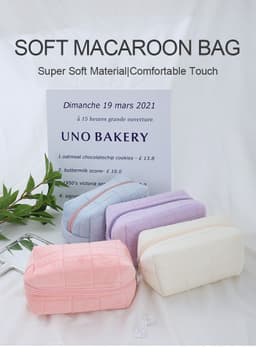 image-Japanese Good-looking Pillow Cosmetic Bag Large Capacity Storage Stationery Box