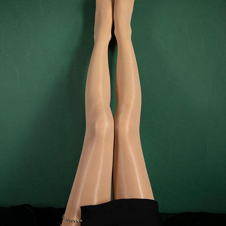 image-Water Light Horse Oil Super Delicate Shiny Stockings Women