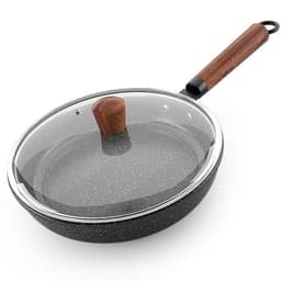 image-Medical Stone Frying Pan Non-stick Multi-functional Pan Light Oil Smoke Griddle