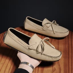image-Korean Style Trendy Casual Shoes Canvas Low-top British Microfiber Suede Shoes