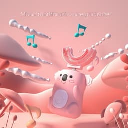 image-Intelligent Toothbrush Music Voice Guide Children Brushing Teeth