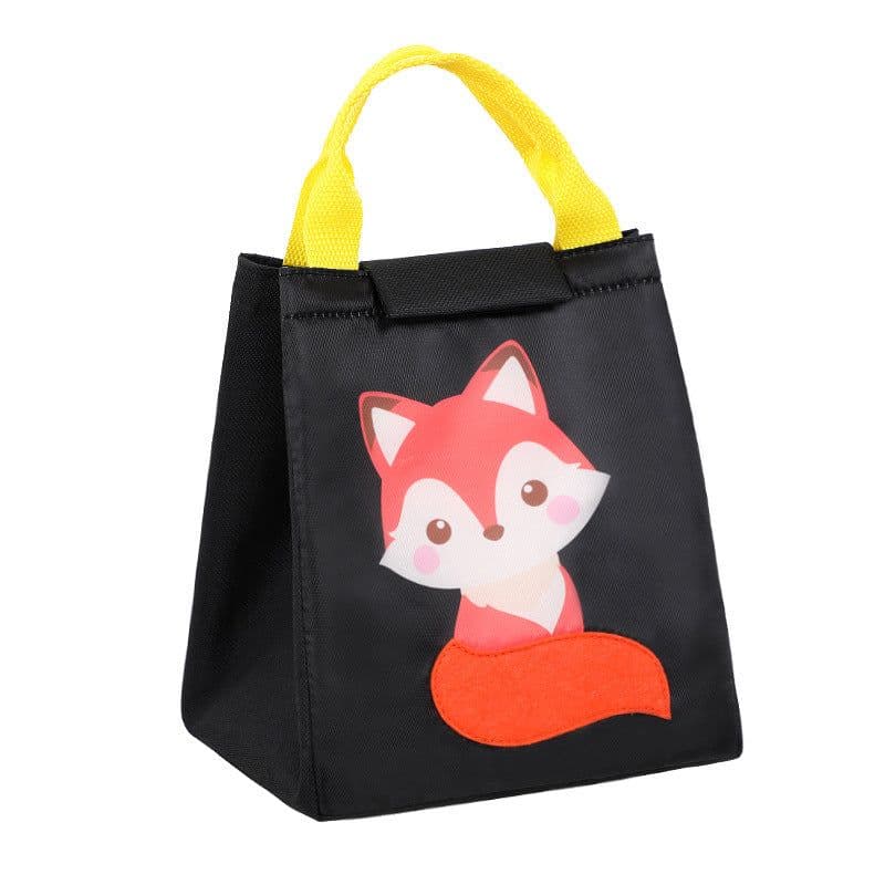 image-New Cartoon Student Lunch Bag Oxford Cloth Insulation