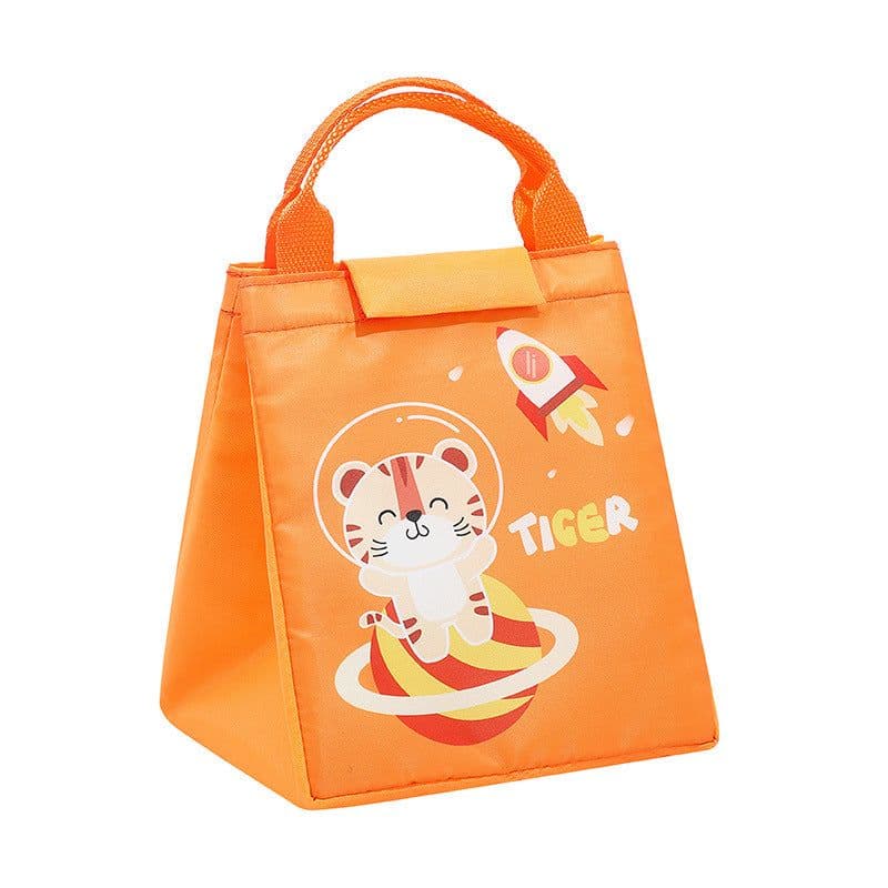 image-New Cartoon Student Lunch Bag Oxford Cloth Insulation