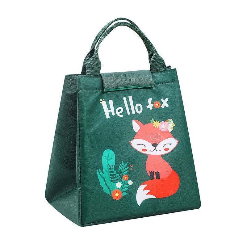 image-New Cartoon Student Lunch Bag Oxford Cloth Insulation