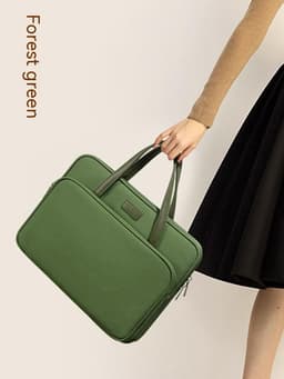 image-Waterproof And Hard-wearing Anti-seismic Oxford Cloth Laptop Bag Handbag