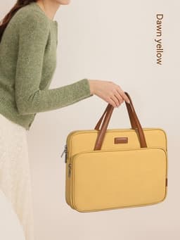 image-Waterproof And Hard-wearing Anti-seismic Oxford Cloth Laptop Bag Handbag