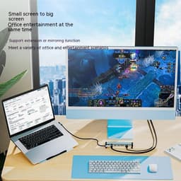 image-Notebook Bracket Docking Station Converter