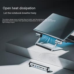 image-Notebook Bracket Docking Station Converter