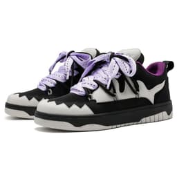 image-Black And White Contrast Color Skateboard Casual Shoes