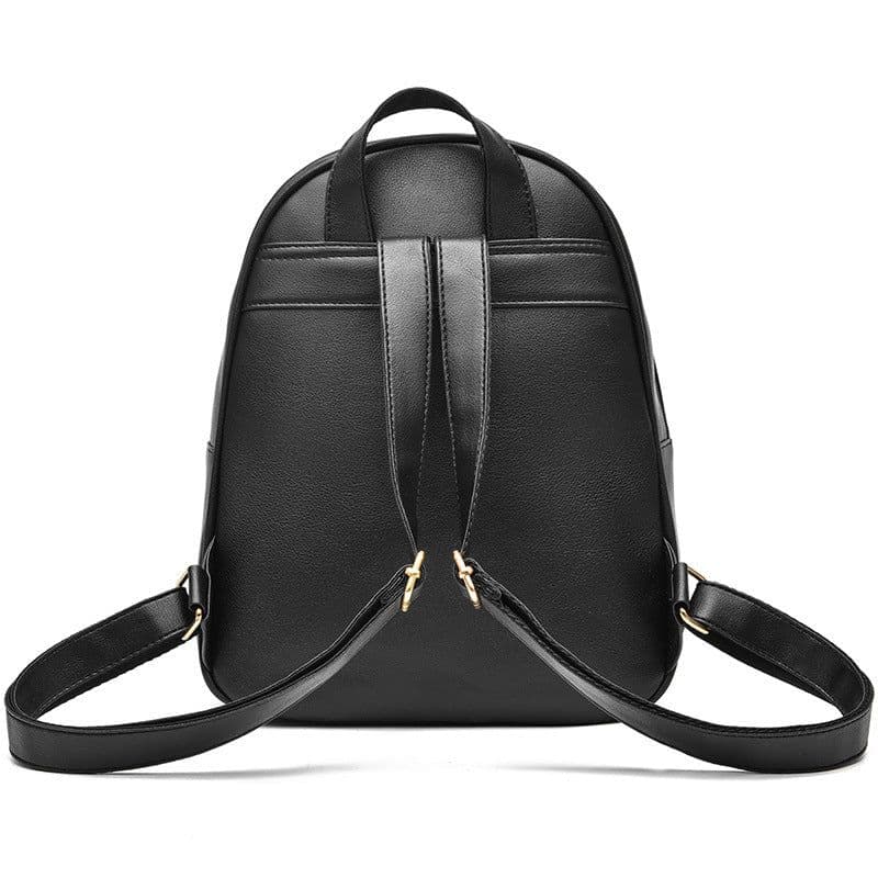 image-Women's Fashion Simple Large Capacity Korean Style Bow Backpack