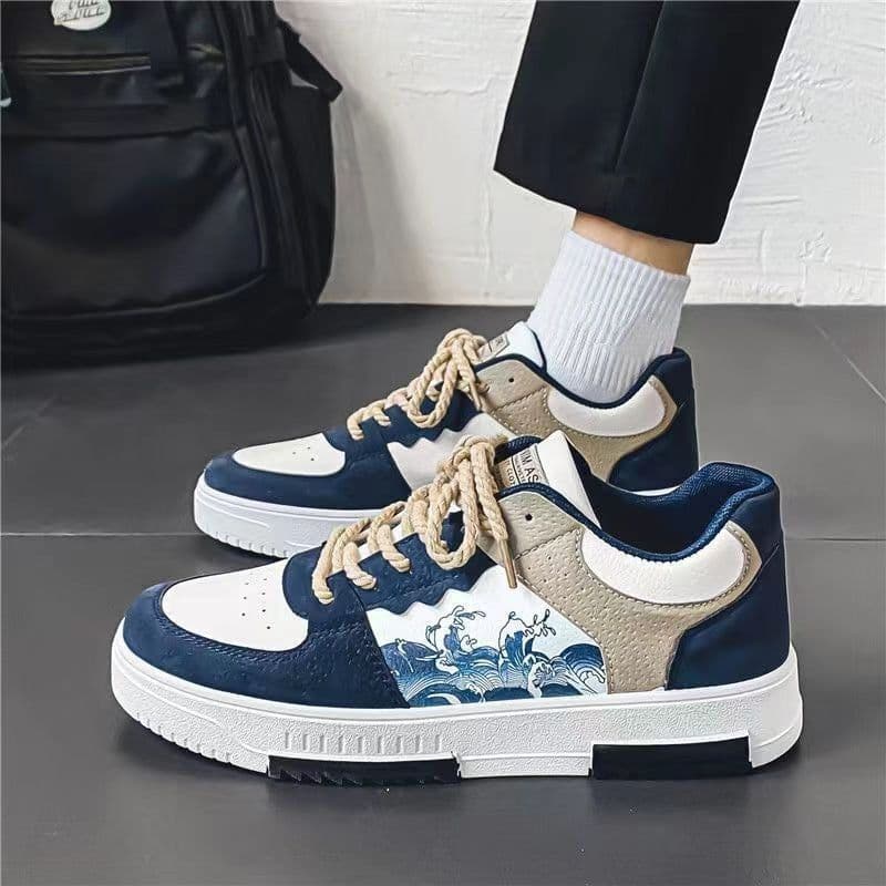 image-Men's Non-slip Wear-resistant Sports Low-top Casual Shoes