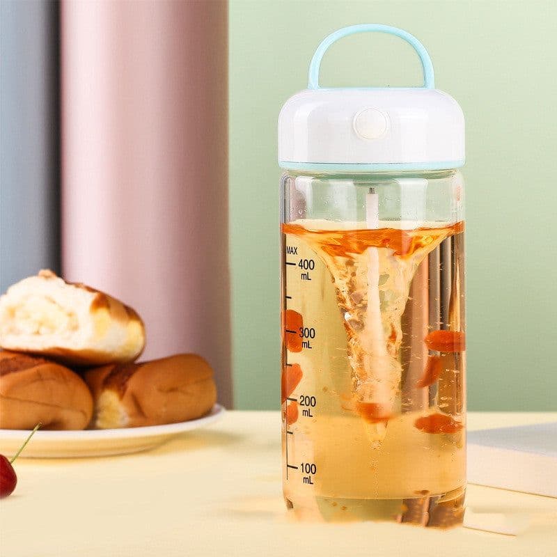 image-Automatic Shaker Rechargeable Portable Quiet Milkshake Cup Electric Shake Bottle Leak-proof Blending Milk Cup Kitchen Gadgets